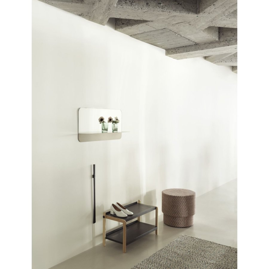 Normann Copenhagen Horizon Wandspiegel 40x80 cm, Grau