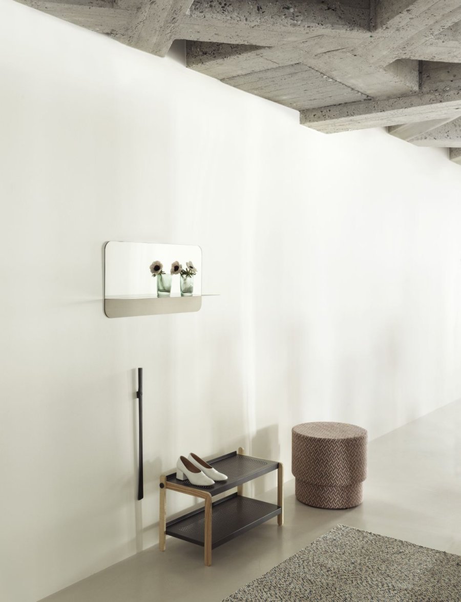 Normann Copenhagen Horizon Wandspiegel 40x80 cm, Grau