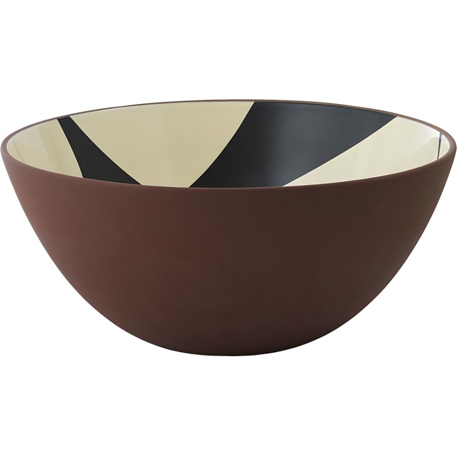 Normann Copenhagen Line Sk�l �30 cm, Sort/Creme