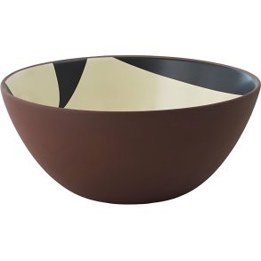 Normann Copenhagen Line Sk�l �23 cm, Sort/Creme