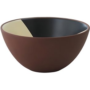 Normann Copenhagen Line Sk�l �15 cm, Sort/Creme