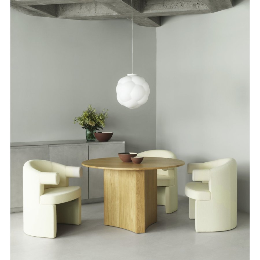 Normann Copenhagen Line Sk�l �15 cm, Sort/Creme
