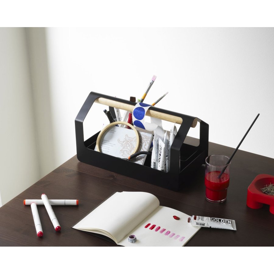 Normann Copenhagen Haus Toolbox 36 cm, Sort
