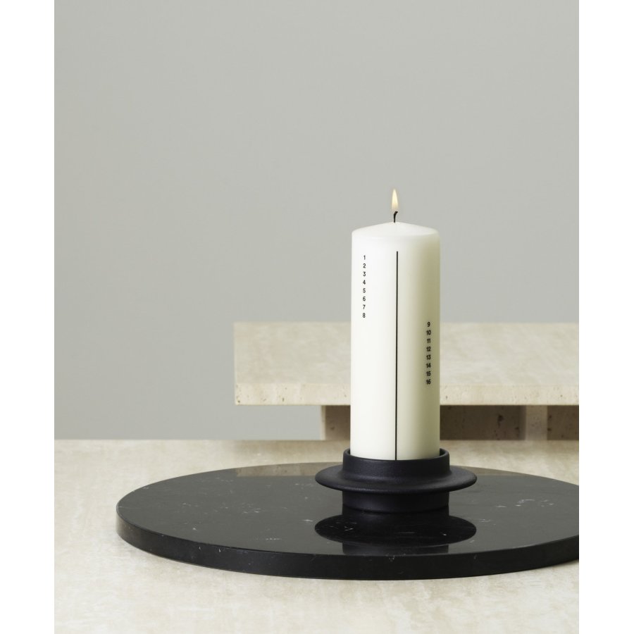 Normann Copenhagen Kalenderkaars �7/H20 cm, Wit