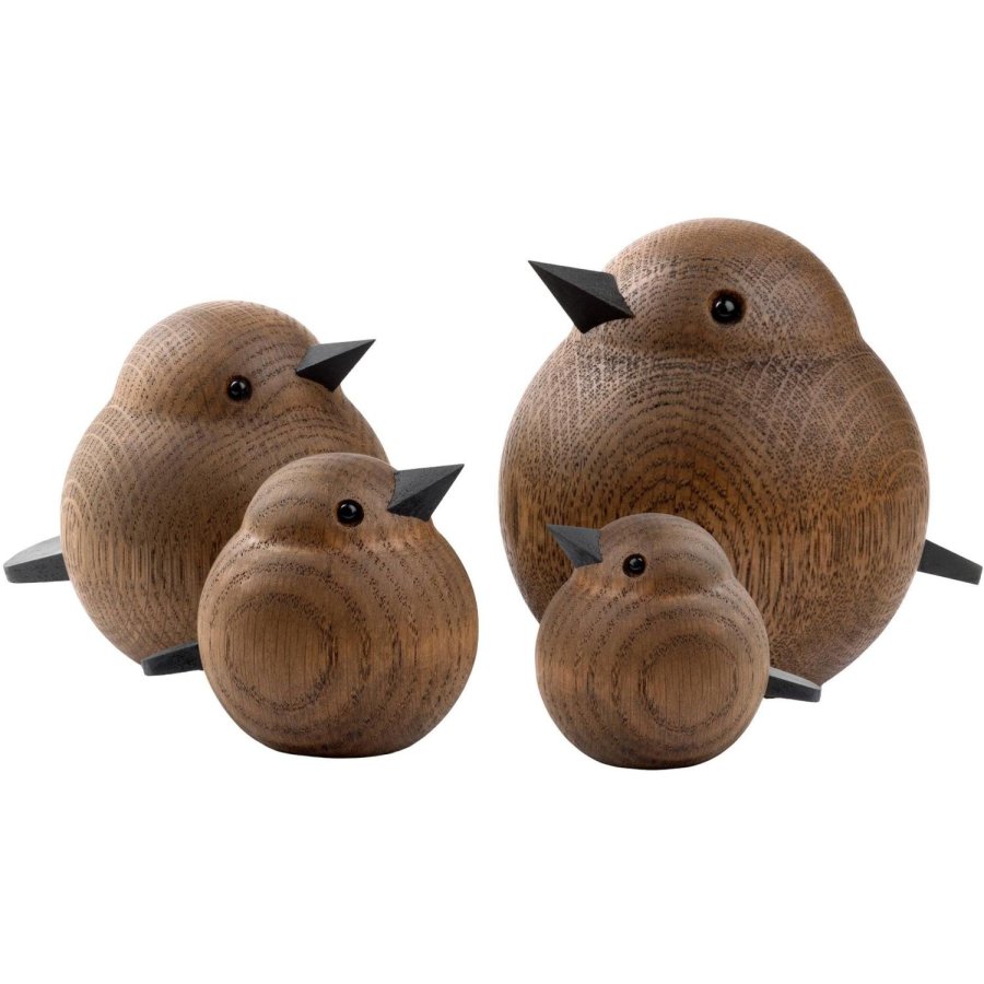 Novoform Spurv Mini, R�gbejdset Eg