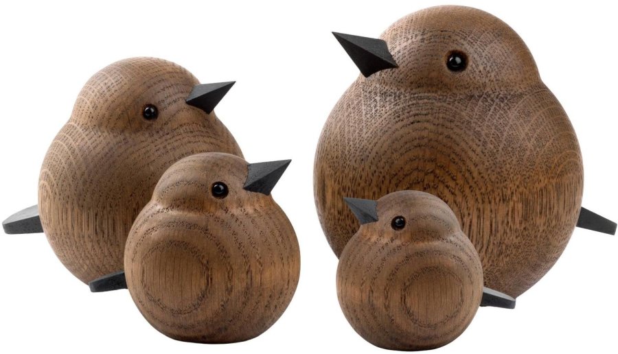 Novoform Spurv Mini, R�gbejdset Eg