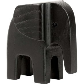 Novoform Elefant, Sortbejdset Eg