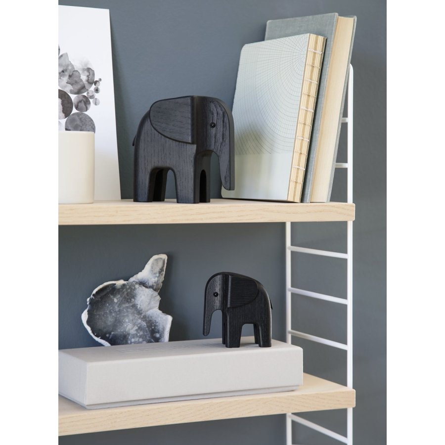Novoform Elefant, Sortbejdset Eg