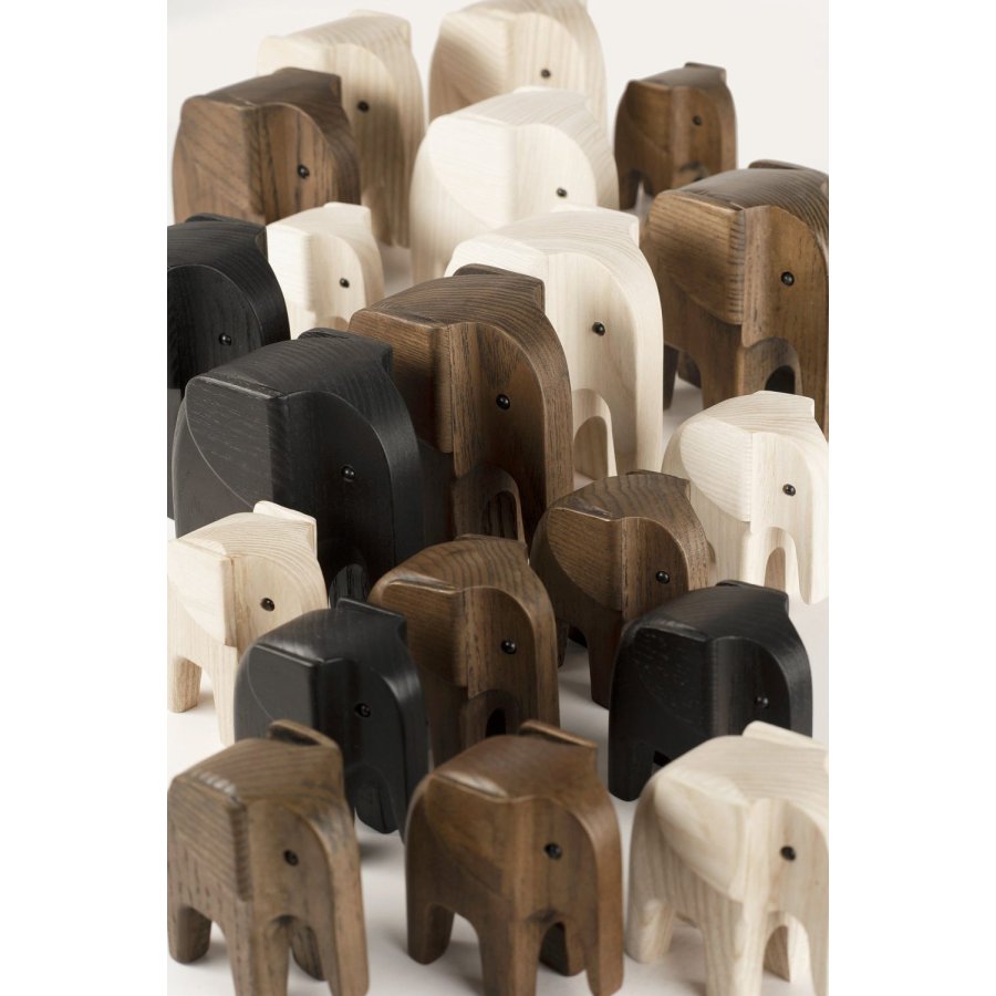 Novoform Elefant, Sortbejdset Eg