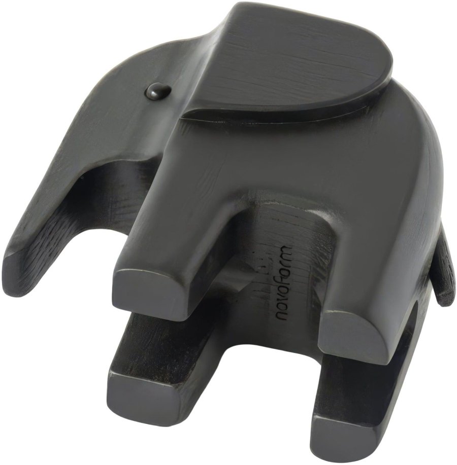 Novoform Baby Elefant, Sortbejdset Eg