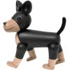 Novoform Hund Charlie, Natur/Sort Eg
