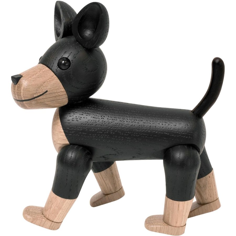 Novoform Hund Charlie, Natur/Sort Eg