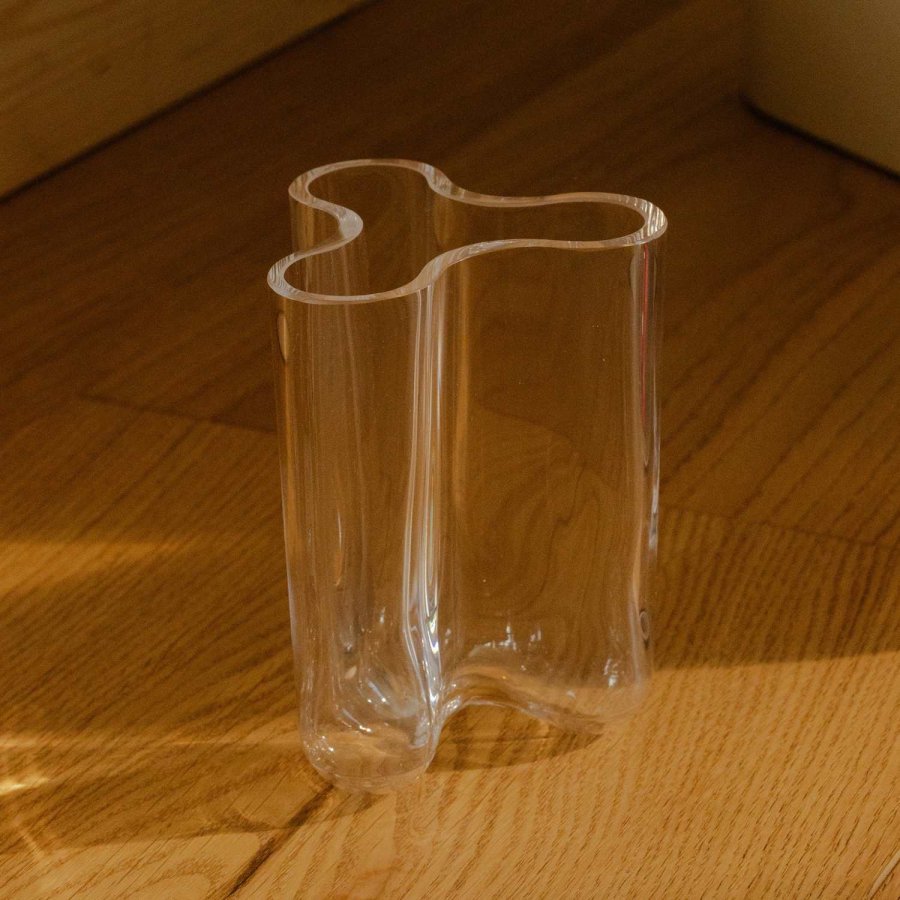 Novoform Clover Vase H12 cm, Klar