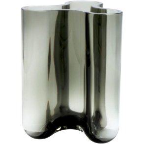 Novoform Clover Vase H12 cm, Smoke Green