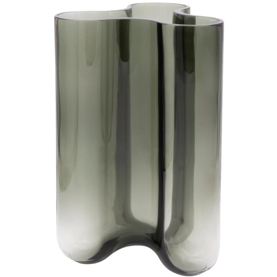 Novoform Clover Vase H24 cm, Smoke Green