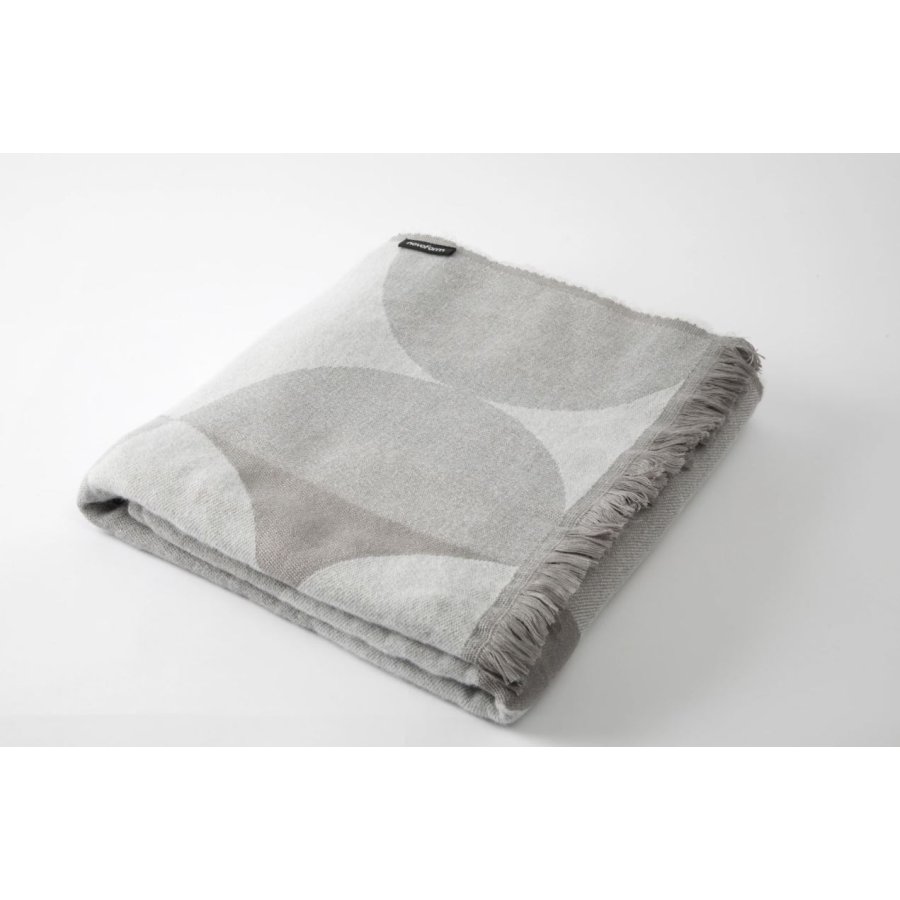 Novoform Loop Decke 130x180 cm, Cool Grey