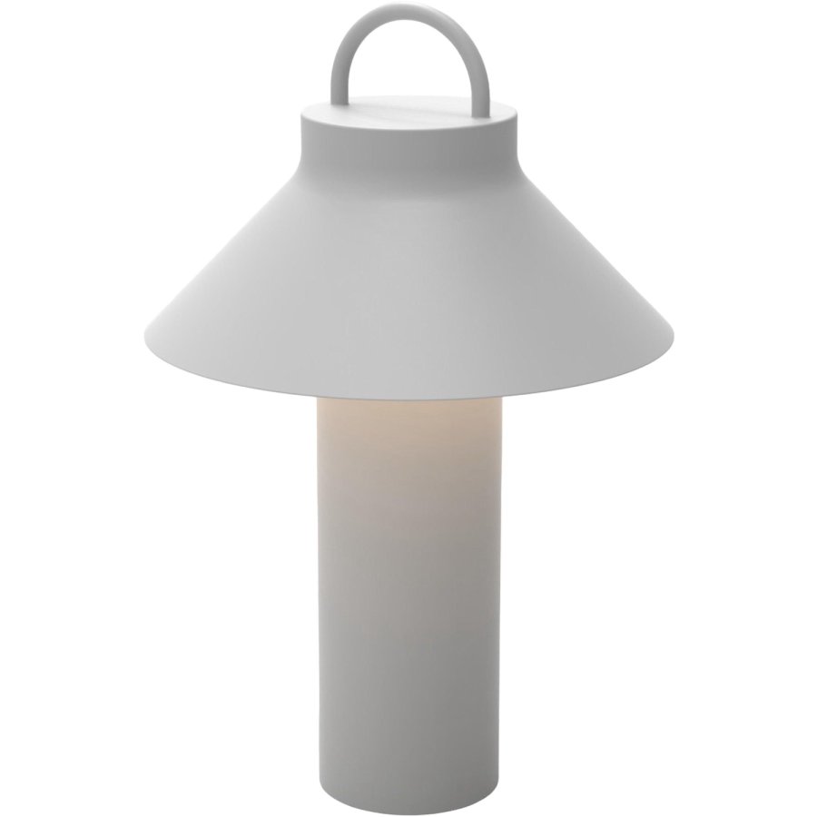 Novoform Moov Akku-Tischlampe LED H28 cm, Hellgrau