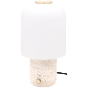 Novoform Tokyo Bordlampe H30 cm, Hvid/Beige