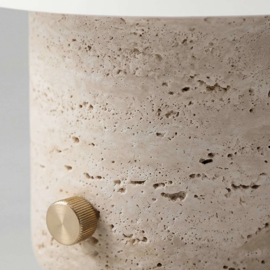 Novoform Tokyo Bordlampe H30 cm, Hvid/Beige