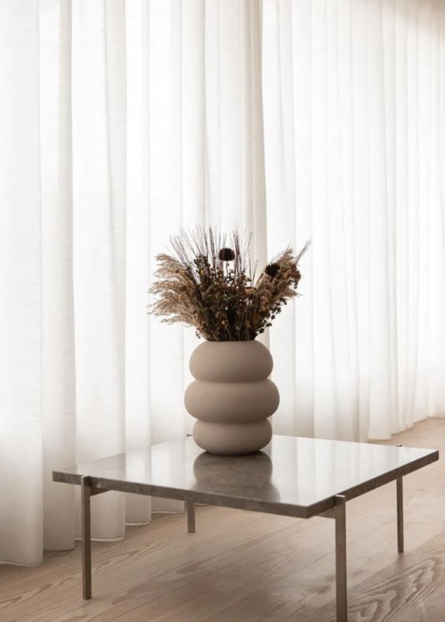 Novoform Soft Shape Keramikvase H33 cm, Beige