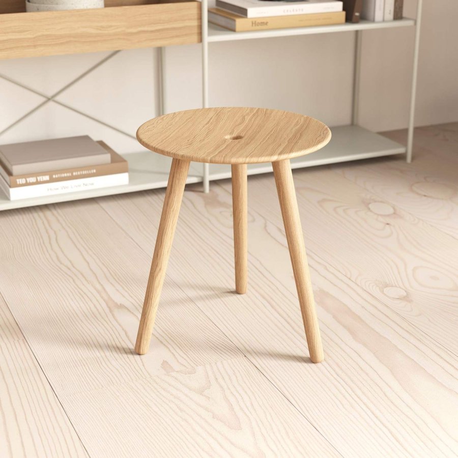 Novoform DiVolo Hocker H45 cm, Eiche