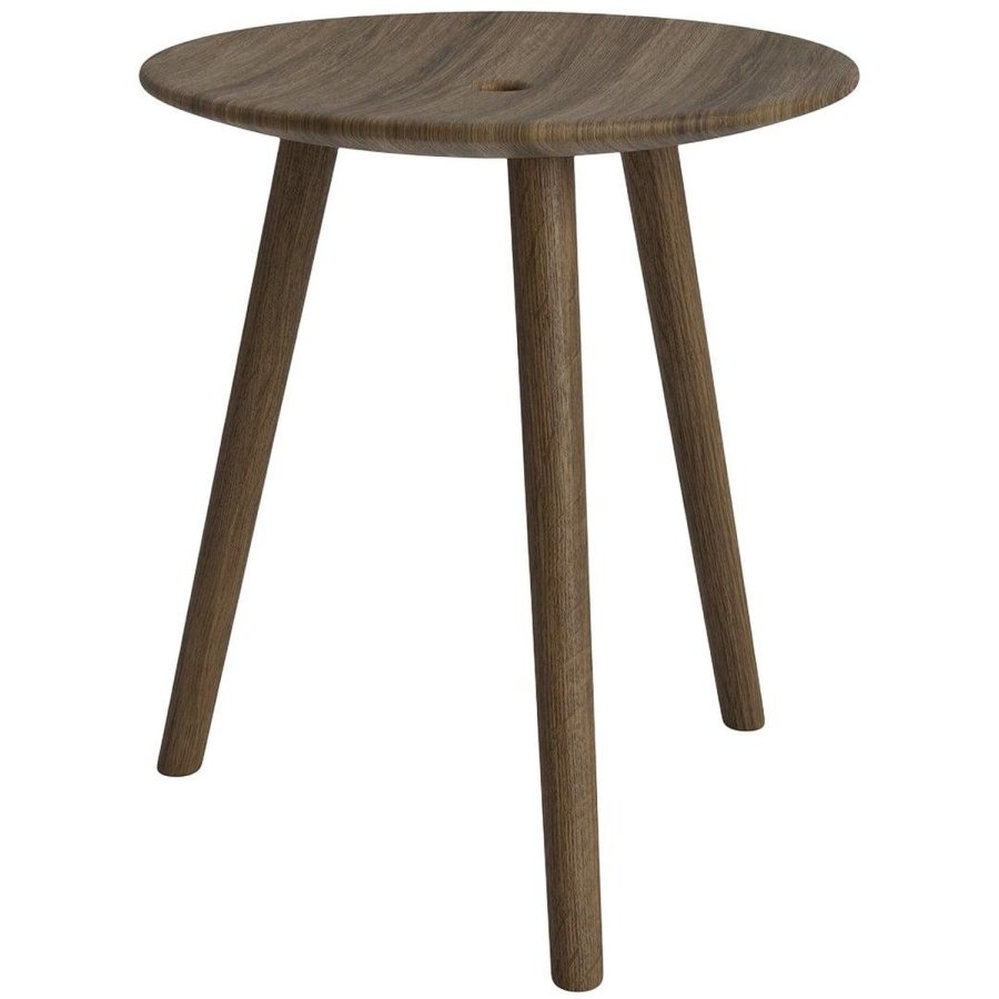 Novoform DiVolo Hocker H45 cm, Dunkel Gebeizte Eiche