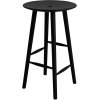Novoform DiVolo Barstol H65 cm, Sortbejdset Eg