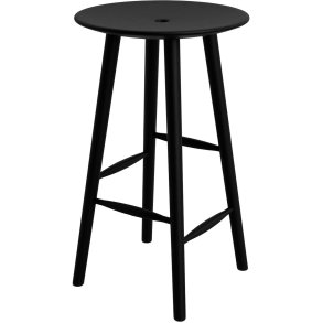 Novoform DiVolo Barstol H65 cm, Sortbejdset Eg