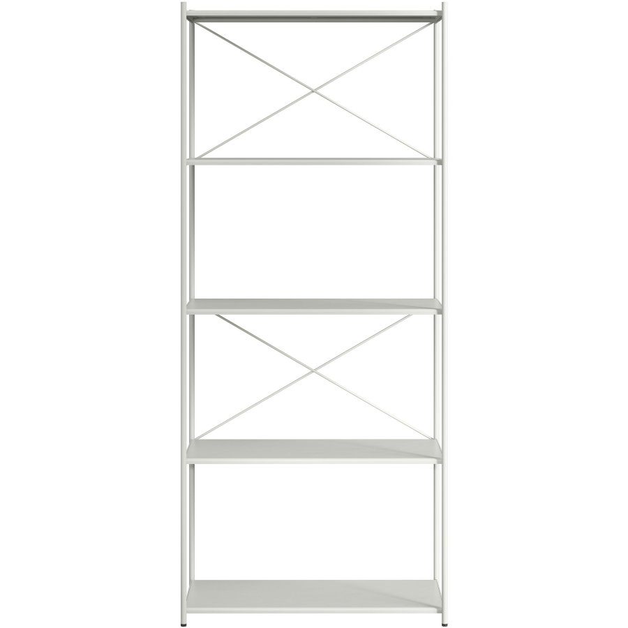 Novoform Arturo Regalmodul mit 5 Fachbden 175x75 cm, Light Grey