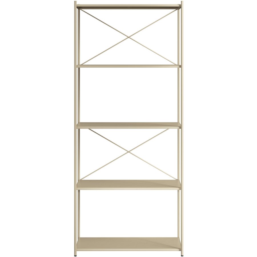 Novoform Arturo Regalmodul mit 5 Fachbden 175x75 cm, Desert Sand