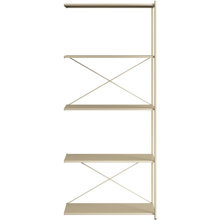 Novoform Arturo Regalmodul mit 5 Fachbden 175x75 cm, Desert Sand