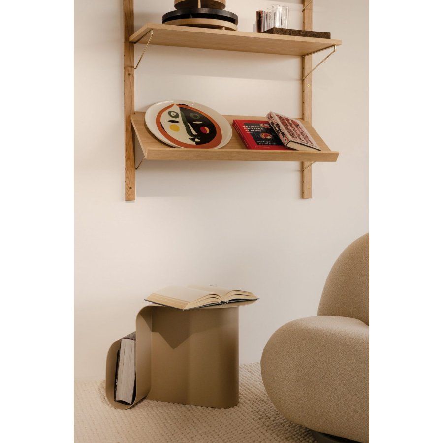 Novoform Yomu Magasinholder Bord 50 cm, Desert Sand