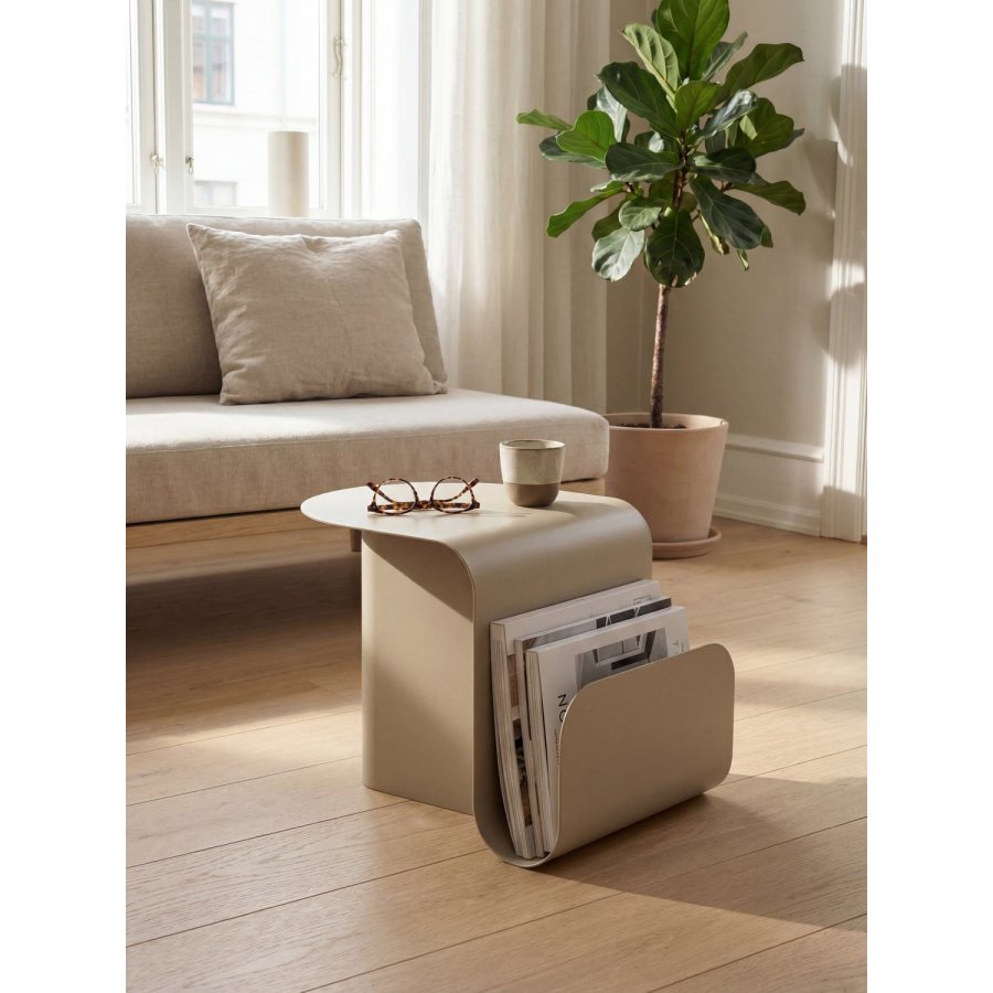 Novoform Yomu Magasinholder Bord 50 cm, Desert Sand