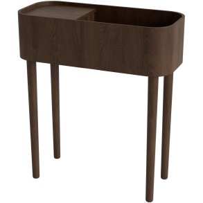 Novoform Serena Konsolentisch H90 cm, Dunkel Gebeizte Eiche