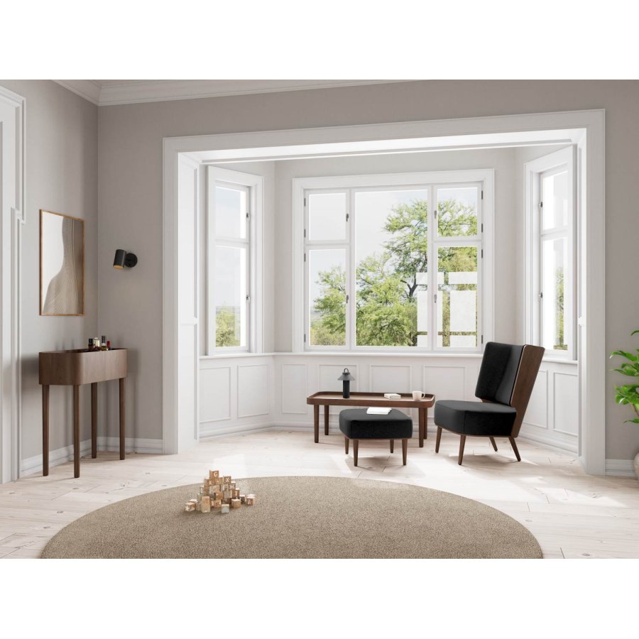 Novoform Serena Konsolentisch H90 cm, Dunkel Gebeizte Eiche