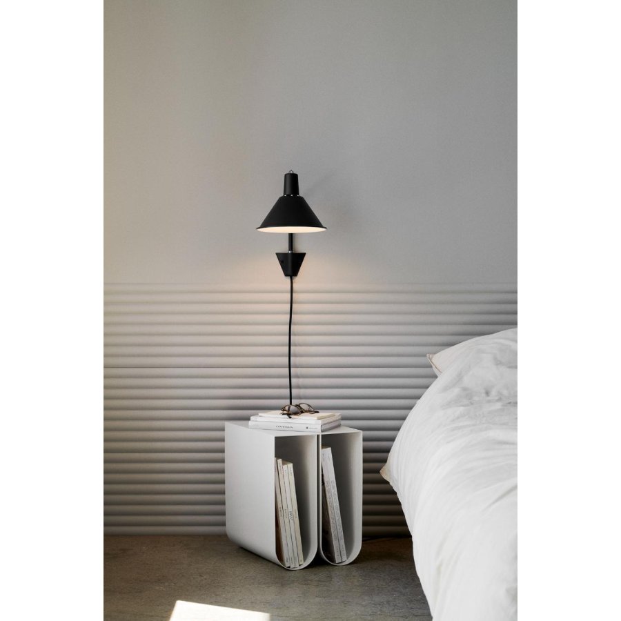 NUAD Arcon Vglampe 32 cm, Sort/Krom