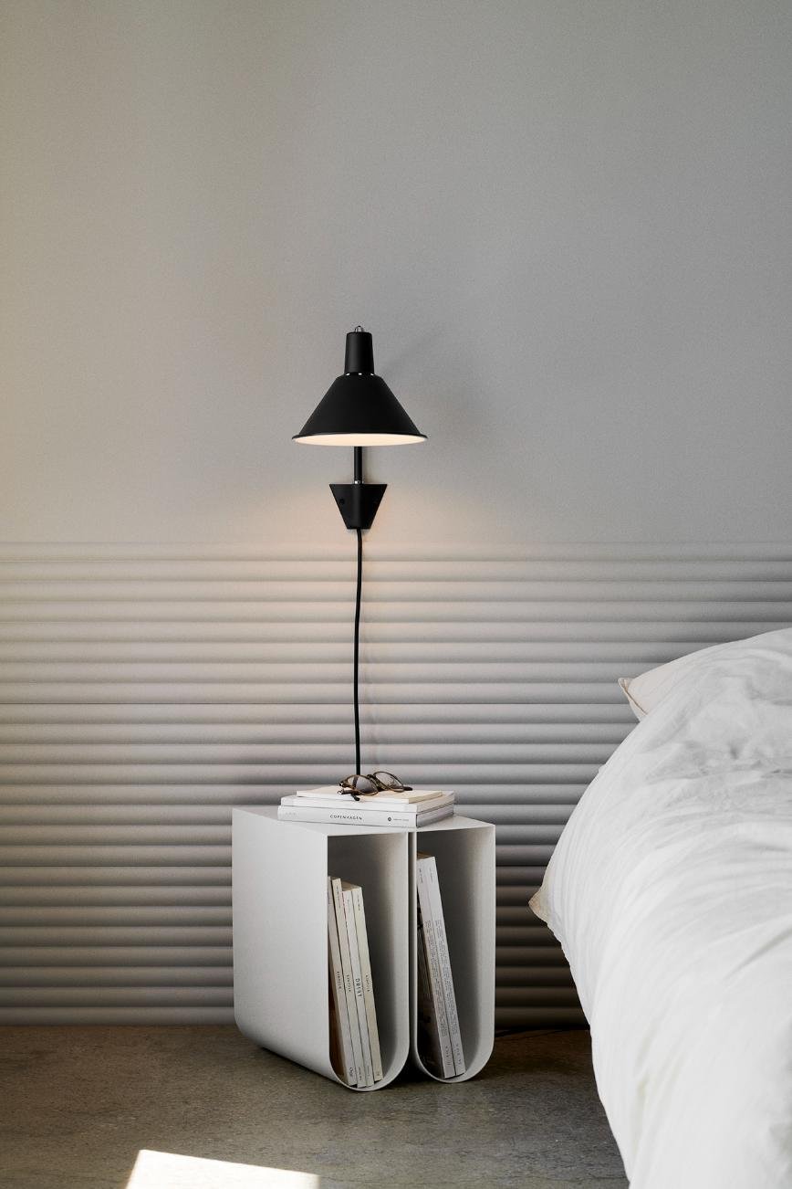 NUAD Arcon Vglampe 32 cm, Sort/Krom