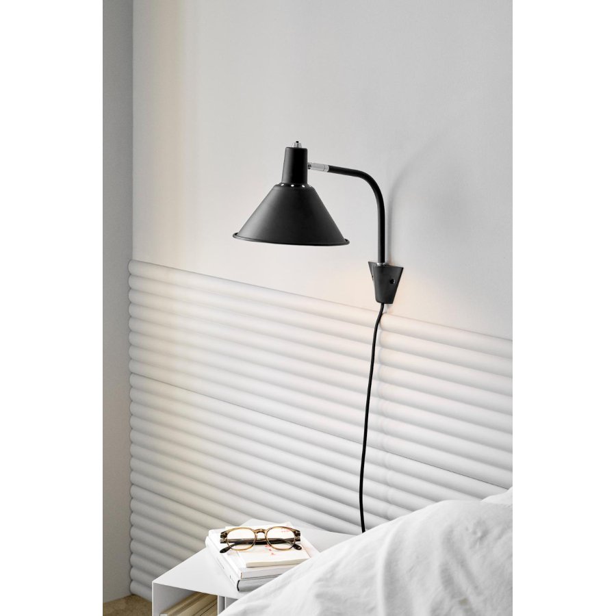 NUAD Arcon Vglampe 32 cm, Sort/Krom