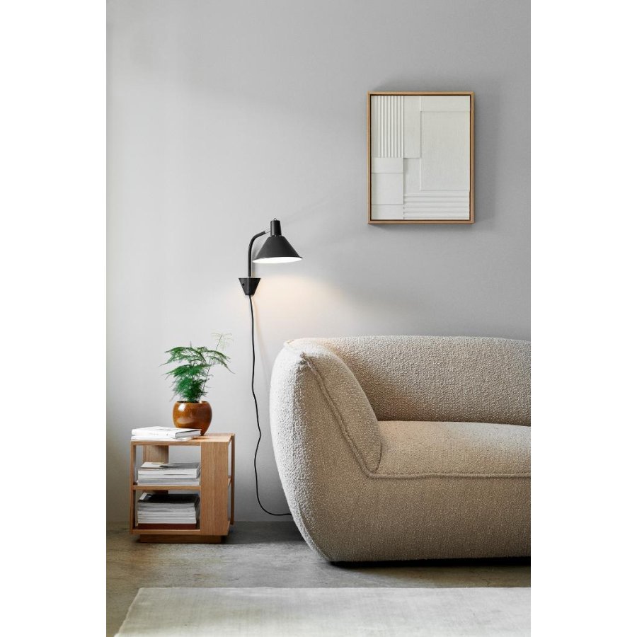 NUAD Arcon Vglampe 32 cm, Sort/Krom