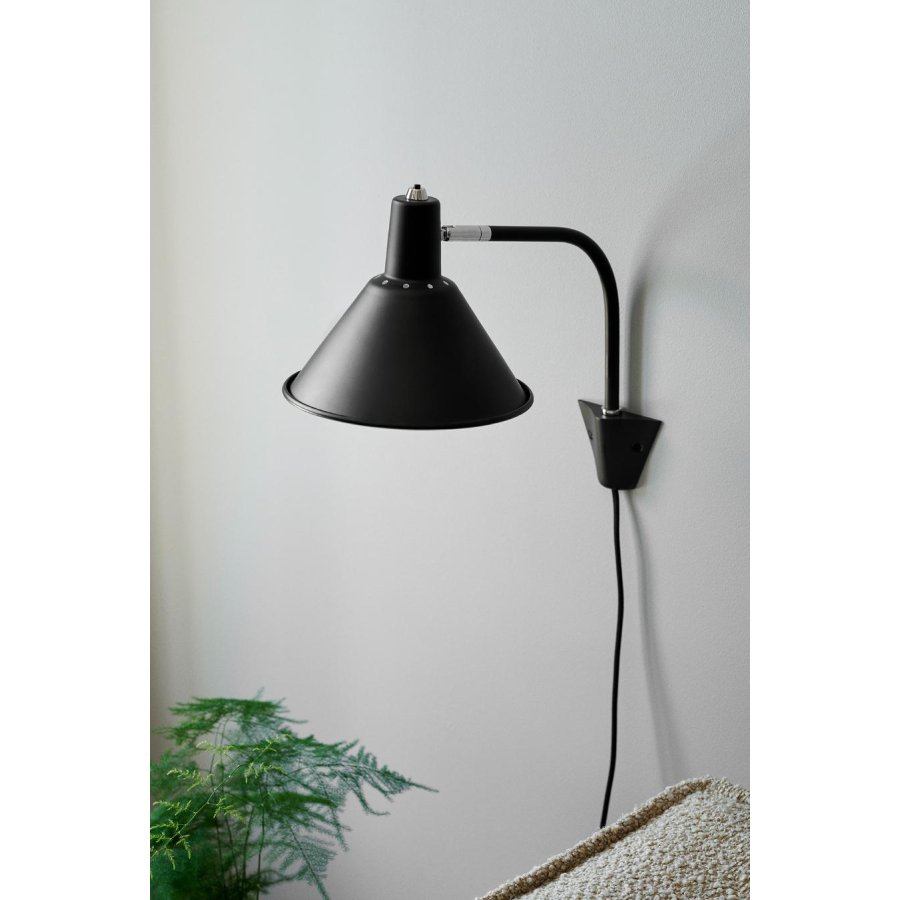 NUAD Arcon Vglampe 32 cm, Sort/Krom