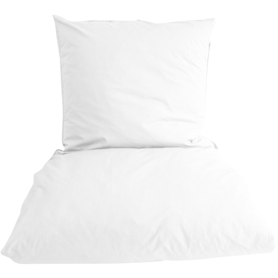 OMHU Percale Sengetj 140x220 cm, Hvid