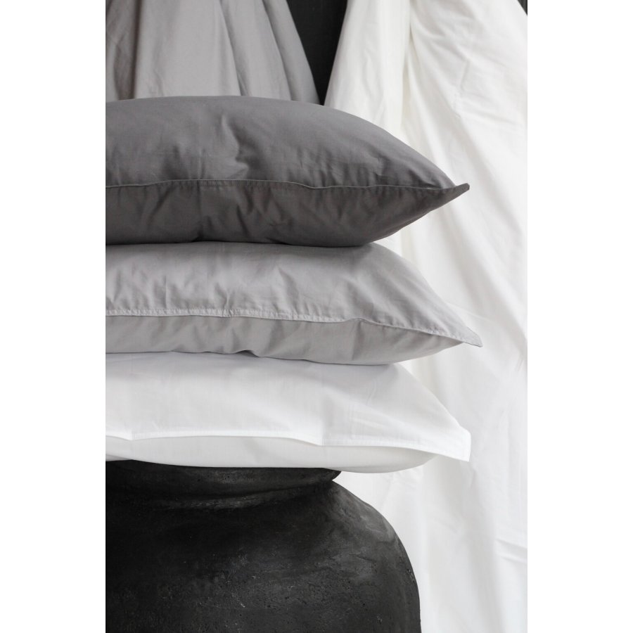 OMHU Percale Sengetj 140x220 cm, Hvid