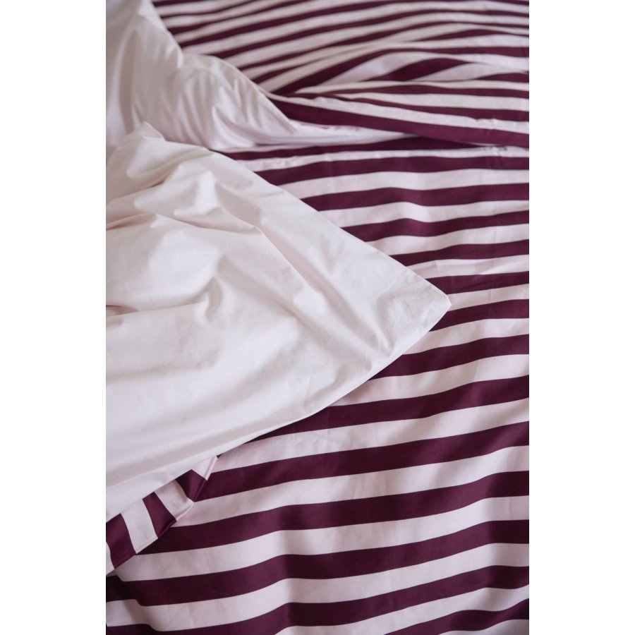 OMHU Blok Strib Senget�j 140x220 cm, Royal/Rose
