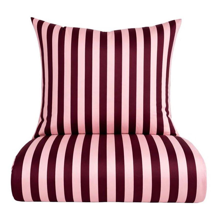 OMHU Blok Strib Senget�j 140x220 cm, Royal/Rose