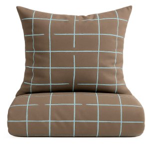 OMHU x Mads Barfod Wave Grid Senget�j 140x220 cm, Taupe