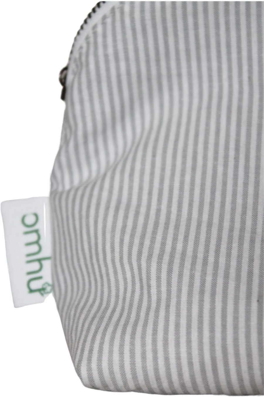 OMHU Mini Strib Toilettaske 34x24 cm, Lys Gr
