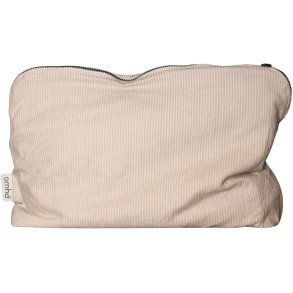 OMHU Mini Karo Kulturbeutel 34x24 cm, Sand