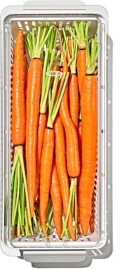 OXO Good Grips Kleskabsopbevaring 37x15 cm, Hvid