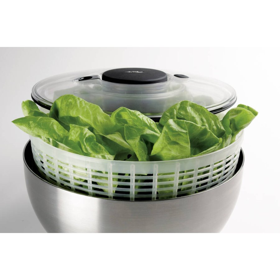 OXO Salatschleuder, Grau