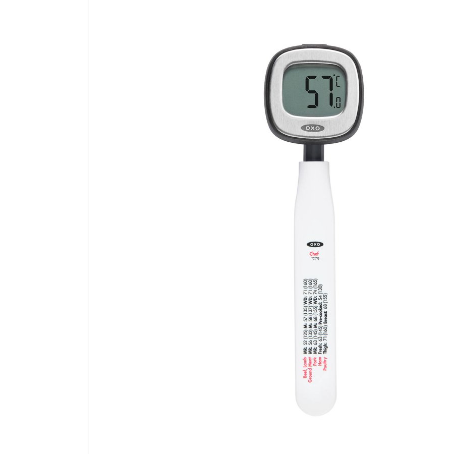 OXO Digitales Bratenthermometer, Wei